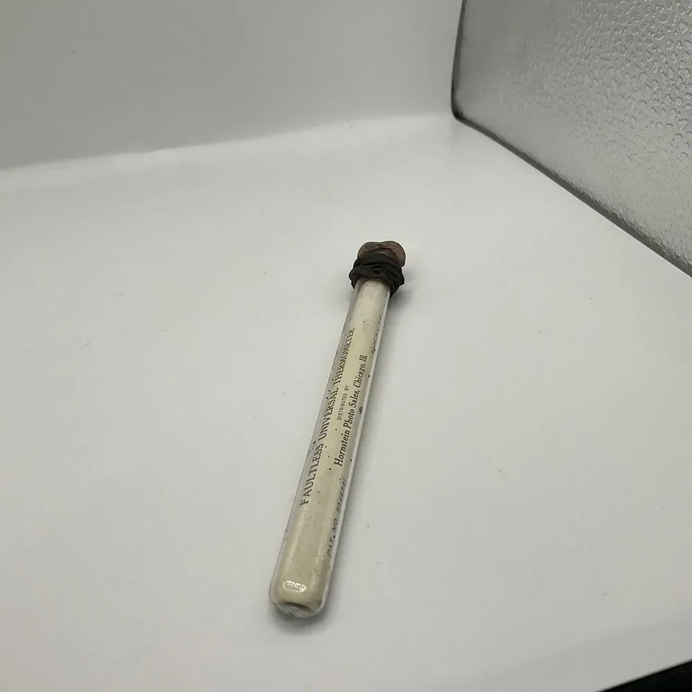 Vtg Hornstein‎ Photo Sales Glass Stirring Rod Thermometer Photography Darkroom